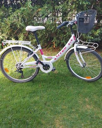 Bicicletta city bike 24 pollici