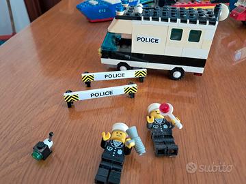 lego 6676 command unit town police anni 80