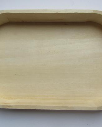 Contenitore rettangolare balsa con angoli stonda