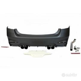 Bmw serie 3 F30 Paraurti M4 look con scarico