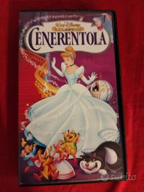 videocassetta VHS originale Disney "Cenerentola"