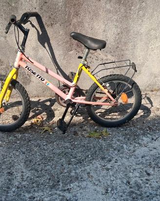 bici bicicletta per bambini/a