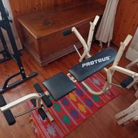 Panca multifunzionale e regolabile