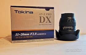 Tokina 11-20mm f/2.8 AT-X Pro Nikon - Come Nuovo