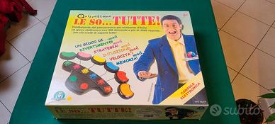 Gioco da tavolo LE SO...TUTTE!