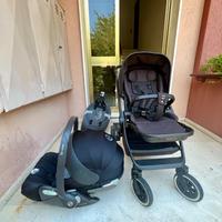 Seggiolino Cybex e passeggino Moon GIO+