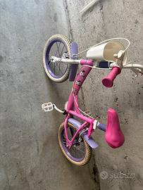 Bicicletta bambina raggio 14