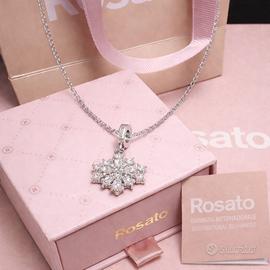 Charm Rosato Gioielli e Collana Pandora