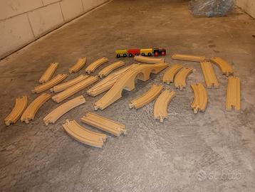 Trenino in legno IKEA