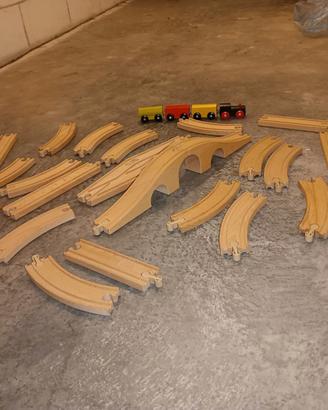 Trenino in legno IKEA