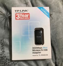 TP-Link 300 Mbps Mini Wireless N USB Adapter