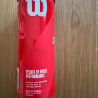 Tubo 3 palline padel Wilson X3