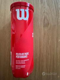 Tubo 3 palline padel Wilson X3