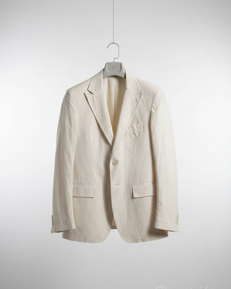 Giacca Uomo bianco panna Elegante