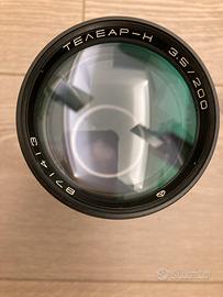 Tele russo 200mm 3.5 Baionetta Nikon F