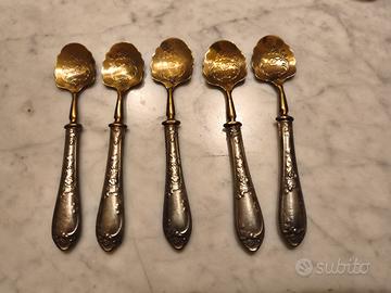 Set cucchiai lavorati