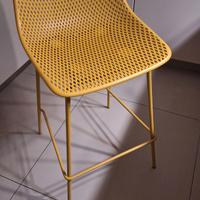 Set 3 sgabelli Kave Home color giallo senape