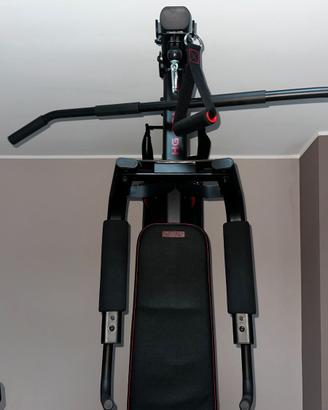 Panca Multifunzione Home Gym con Stack Pesi 60 kg