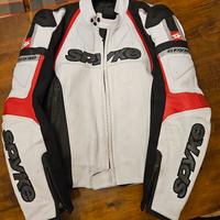 Giacca pelle moto 58