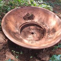 ciotole in terracotta da giardino