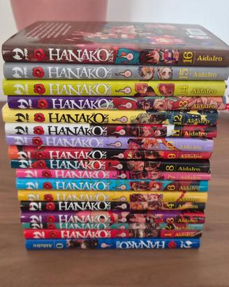 Hanako-kun, lotto manga da 0 (ed. Speciale) al 16