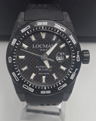 Orologio Locman Stealth 215 Nero Acciaio Silicone