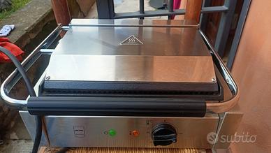piastra panini/carne/verdure professionale 
