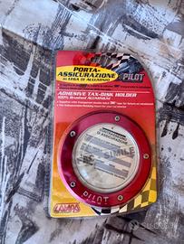 Porta assicurazione auto e moto Lampa rosso allumi