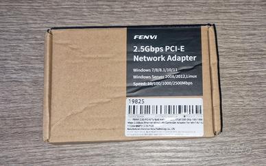Scheda di rete Ethernet per PC fisso - NUOVA