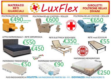 Materasso MemoryFoam Rete elettrica Poltrona Relax