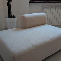 Chaise Longue beige moderna