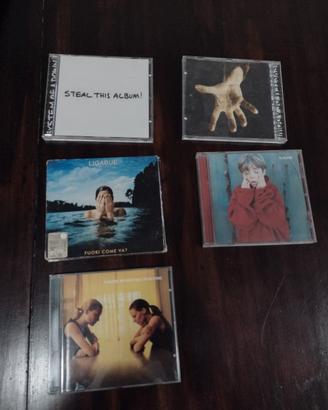 Stock 5 CD musica rock