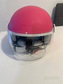 Casco moto bambina