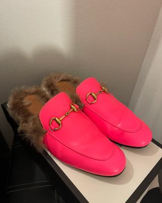 Mules Gucci Fuxia edizione limitata