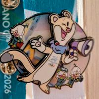 Pin ufficiale Tina e Flo olimpiadi Milano Cortina 