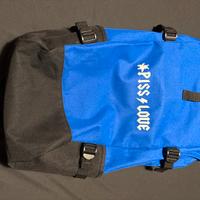 Zaino Urban Piss & Love - Blu e Nero