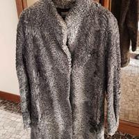 Pelliccia persiano grigia tg. 46