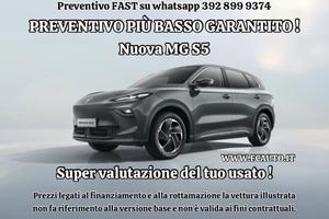 MG S5 EV , NUOVA DA CONFIGURARE !