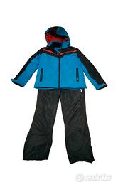 Tuta da sci bambino TG 10/11 anni 