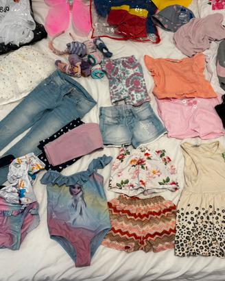 Set abbigliamento bambina 2/3/4