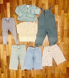Vestiti Zara bambina (7 pezzi), 12-18 mesi, 86 cm