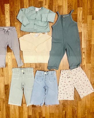 Vestiti Zara bambina (7 pezzi), 12-18 mesi, 86 cm
