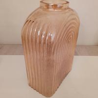🏺Vaso in vetro rosa cipria vintage 💐