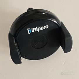Supporto auto iRiparo wireless Qi per smartphone