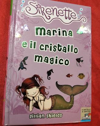 libro bambini "Sirenette" - Marina e il cristallo 