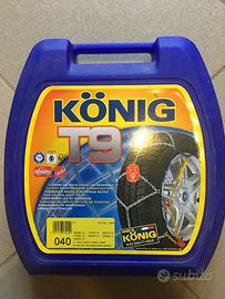 Coppia catene per neve Konig NUOVE