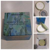 Candela profumata con messaggio segreto 