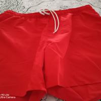 Pantaloncini da Mare rossi XXL 
