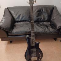 Basso Hagstrom mod Beluga II 4 corde nero