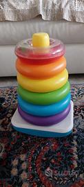 Fisher-Price Piramide 6 Anelli Gigante, Giocattolo